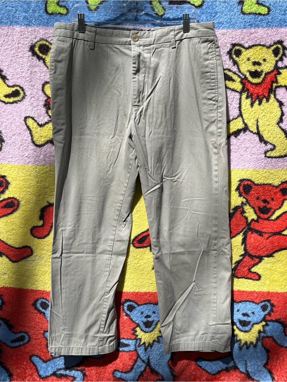 Banana Republic gavin Light Gray Men's Chino Pants dress work
